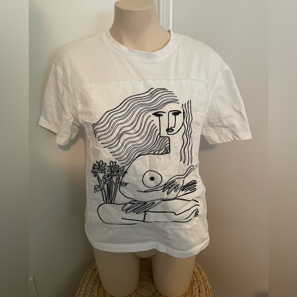 Zara funky tee